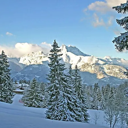 Ferienhaus Villars-sur-ollon Sleeps 10 Wifi